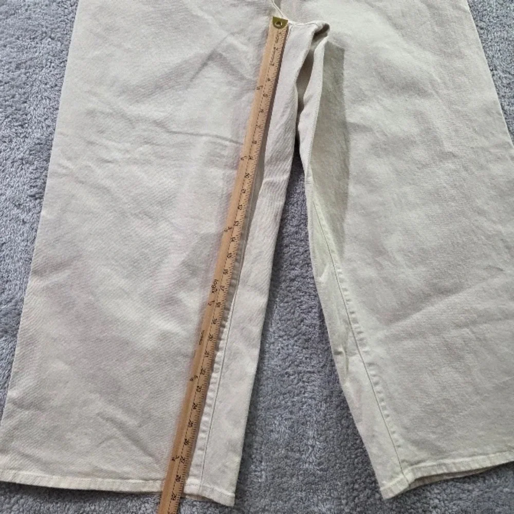 Universal Thread Sailor Wide Leg Pants Women's Size 17 Khaki Beige‎ High Rise